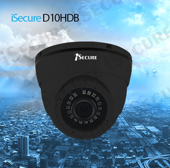 iSecure D10HDB HD Dome Camera