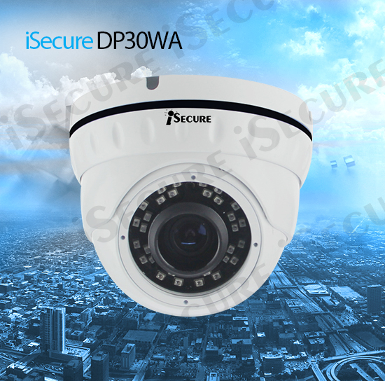 iSecure DP30WA HD IP Dome Camera