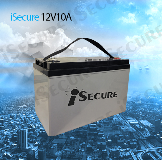 iSecure 12V10A Deep Cycle Battery