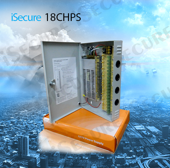 iSecure 18CHPS Centralized Power Supply