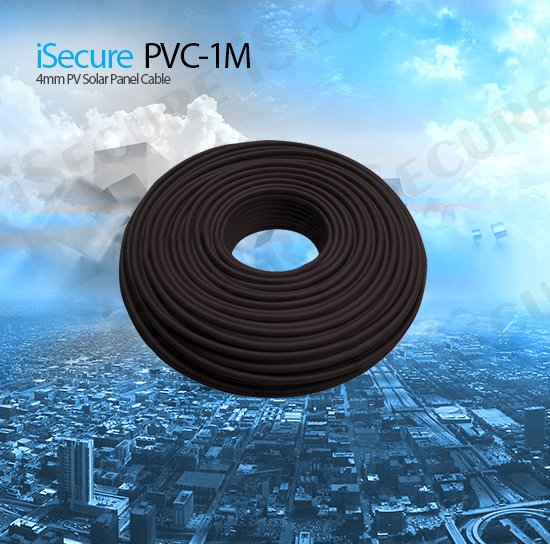 iSecure PVC-1M Solar Panel PV Cable