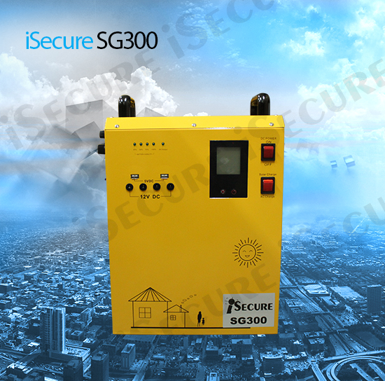 iSecure SG300 Solar Generator