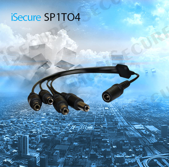 iSecure SP1TO4 – 1 to 4 Splitter