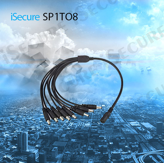 iSecure SP1TO8 – 1 to 8 Splitter
