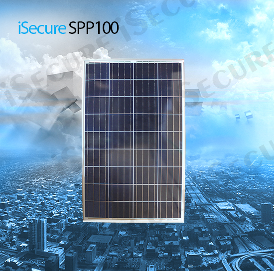 iSecure SPP100 Polycrystalline Solar Panel