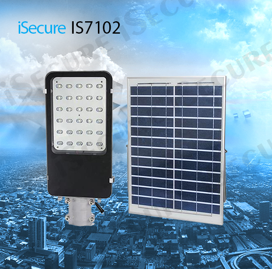 iSecure IS7102 Solar LED Street Light