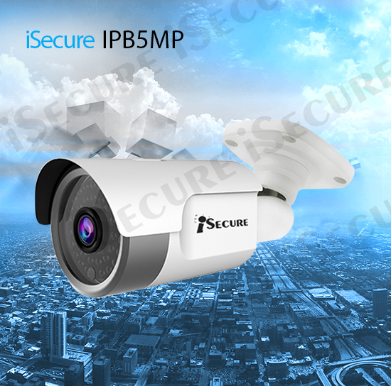 iSecure IPB5MP HD IP Bullet Camera