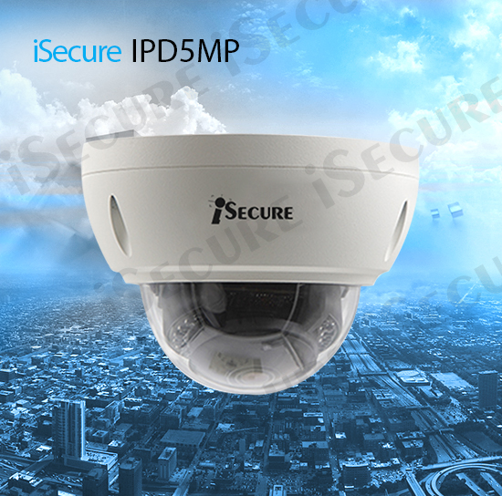 iSecure IPD5MP IP Dome Camera