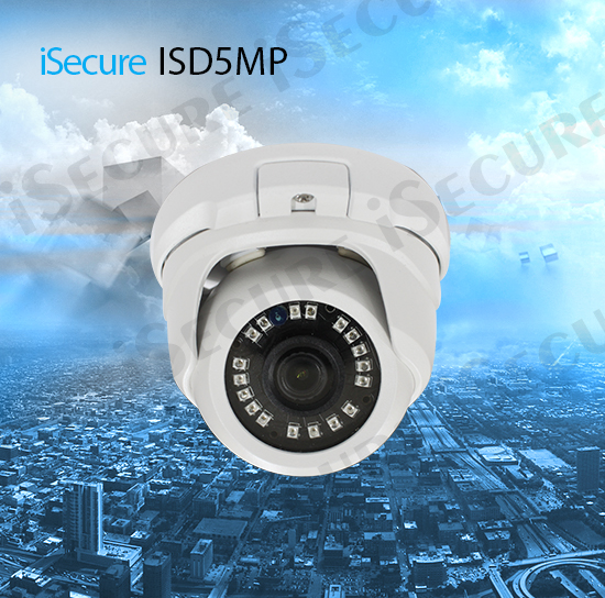 iSecure ISD5MP HD Dome Camera