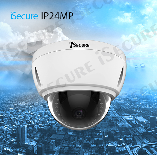 iSecure IP24MP IP Dome Camera